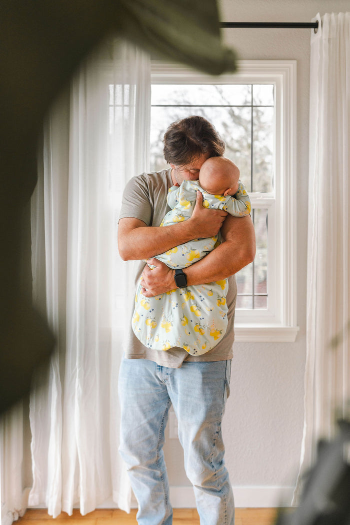 Baby Sleep Bag 1.0 TOG in TENCEL™ Lyocell - Lemon Squeezy