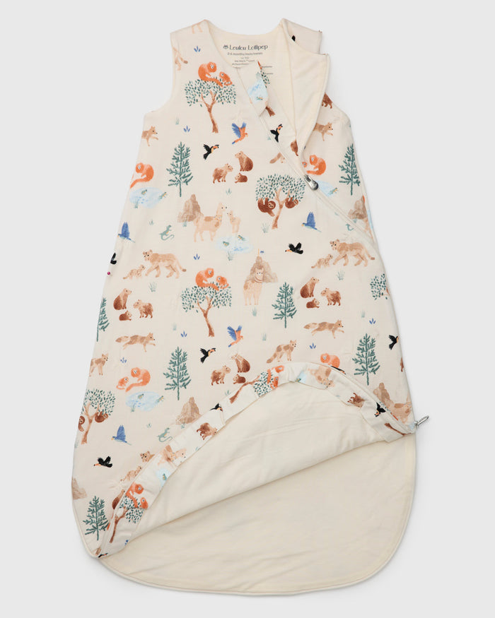 Baby Sleep Bag 1.0 TOG in TENCEL™ Lyocell - Llama Adventures