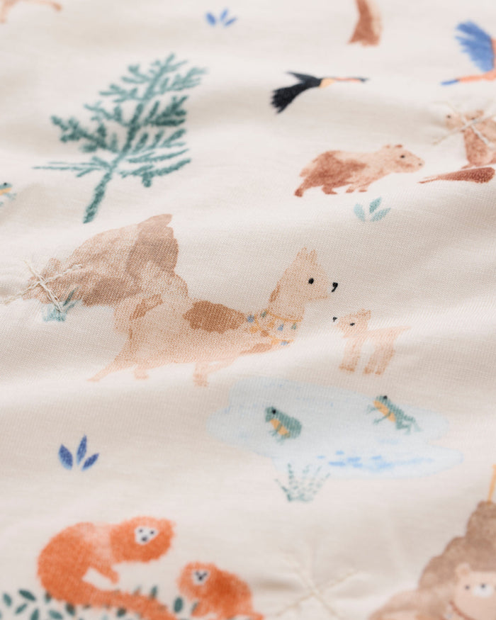 Baby Sleep Bag 1.0 TOG in TENCEL™ Lyocell - Llama Adventures