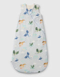 Loulou Lollipop TENCEL 1.0 TOG baby sleep bag in Magical Dragons — front view on white background