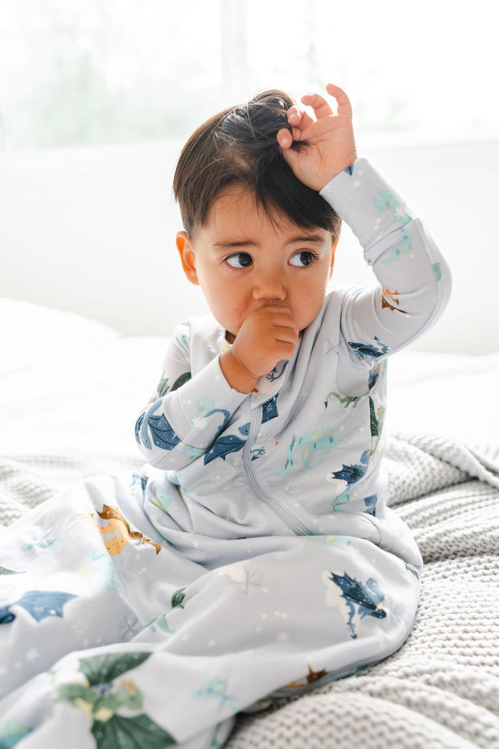 Baby Sleep Sack in TENCEL Lyocell - Magical Dragons