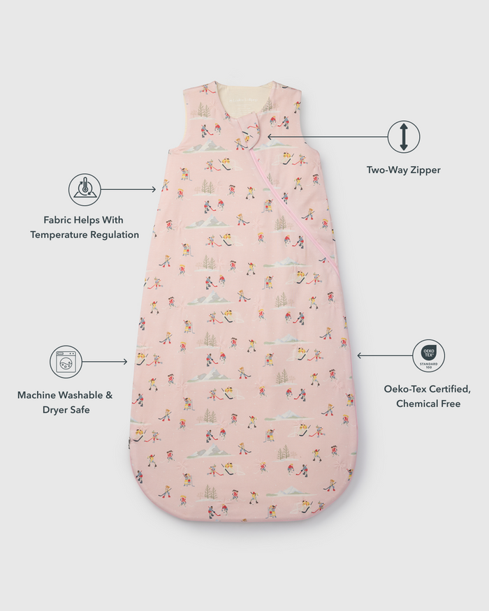 Baby Sleep Bag 1.0 TOG in TENCEL™ Lyocell - She Shoots She Scores