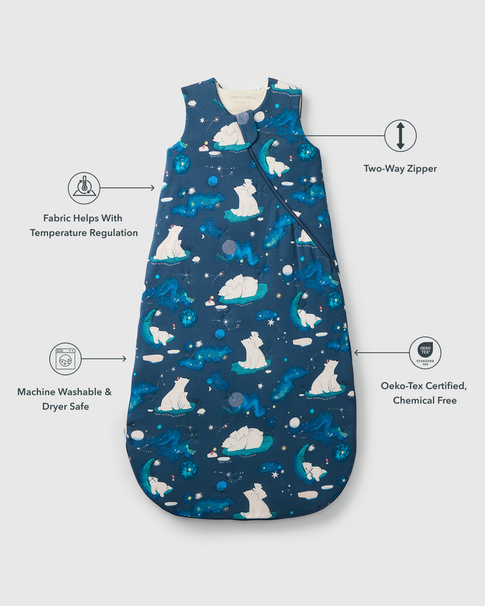 Baby Sleep Bag 1.0 TOG in TENCEL™ Lyocell - Stargazing Bears