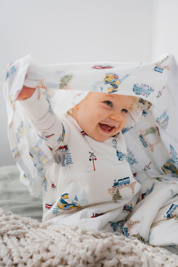 Baby Sleep Bag 2.5 TOG in TENCEL™ Lyocell - All Aboard