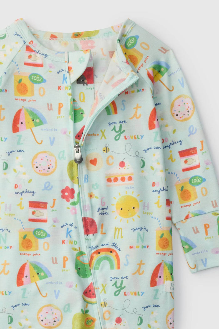 Baby Sleeper TENCEL™ - Alphabet Smiles