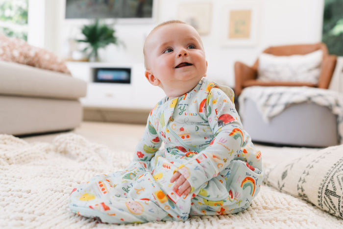 Baby Sleeper TENCEL™ - Alphabet Smiles