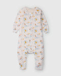 Loulou Lollipop Sleepsuit 1.0 TOG in Mermaids — front view on white background