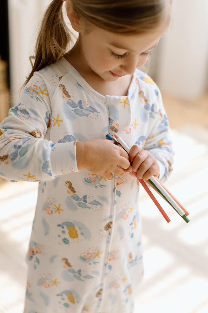 Baby Sleepsuit TENCEL™ 1.0 TOG - Mermaids