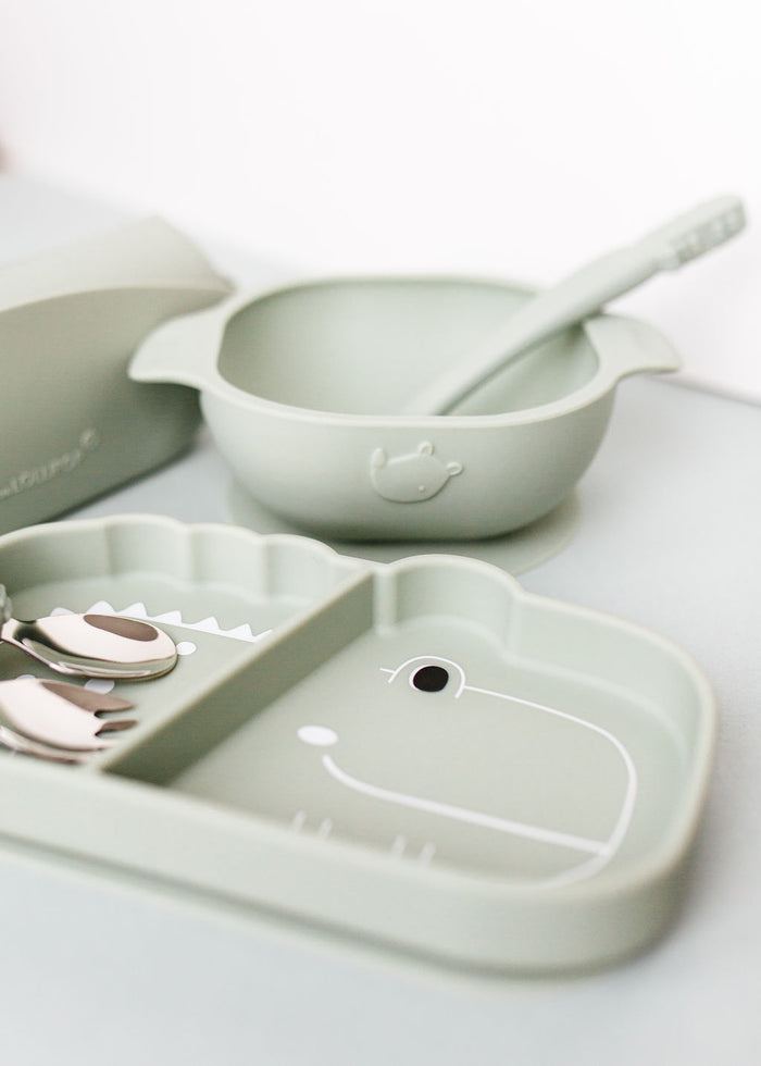Baby Suction Plate - Aly Alligator