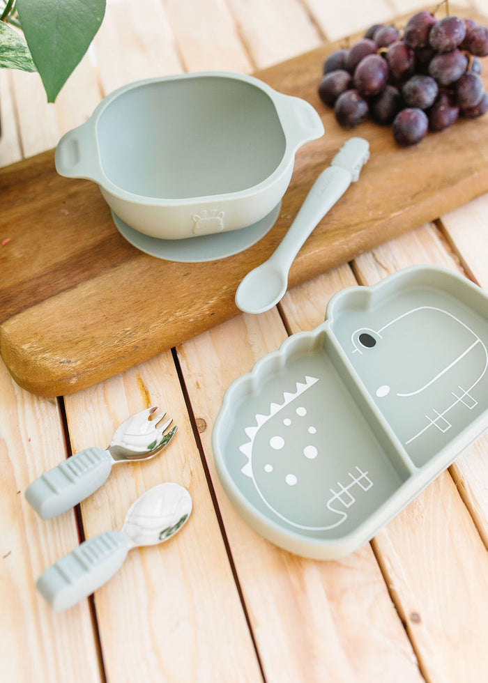 Baby Suction Plate - Aly Alligator