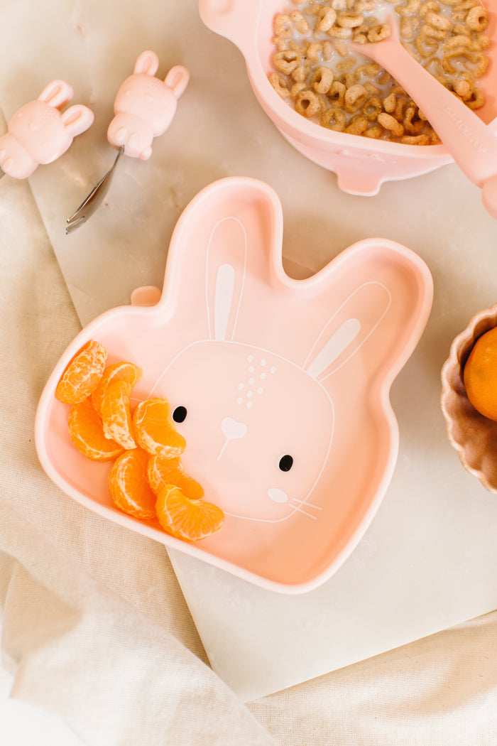 Baby Suction Plate - Bailey Bunny