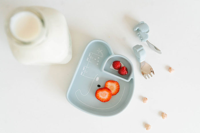 Baby Suction Plate - Eddie Elephant