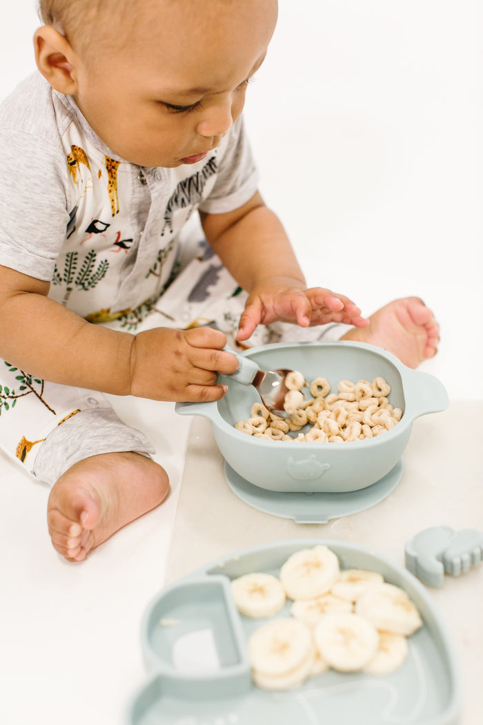 Baby Suction Plate - Eddie Elephant