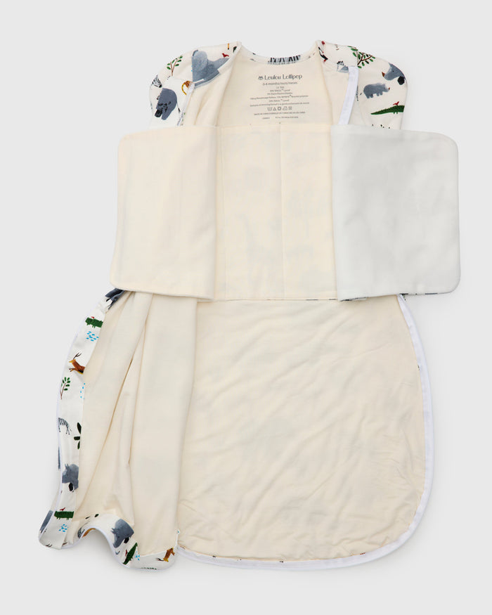 Baby Swaddle Wrap 1.0 TOG in TENCEL™- Safari Jungle