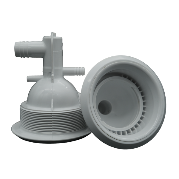 Balboa Cyclone 5 inch Pismo Clear Jet Body B-47970000-CL genuine spa jet housing with transparent face for illuminated spa and hot tub jet systems.