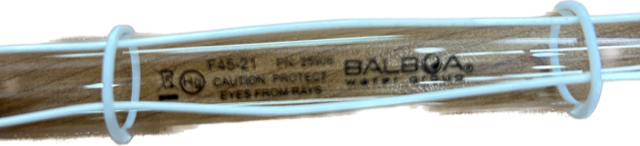 Balboa Ultraviolet tube for UV lamp WAVETEC254-(25906)