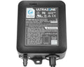 Balboa Ultrazone spa ozonator P78B138 with power connector, ozone outlet, and specification label showing electrical and ozone output details