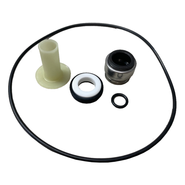 Balboa Onga Pump Seal Kit B-800913K including mechanical seal, shaft sleeve, seal O-ring and body O-ring for spa bath and spa pump repair.