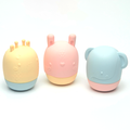 Loulou Lollipop Bath Toy Set in Pastel — front view on white background