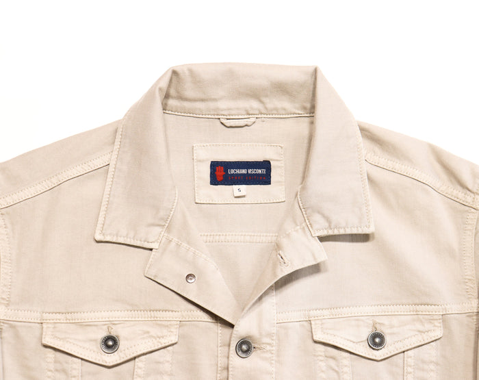Beige Jean Jacket