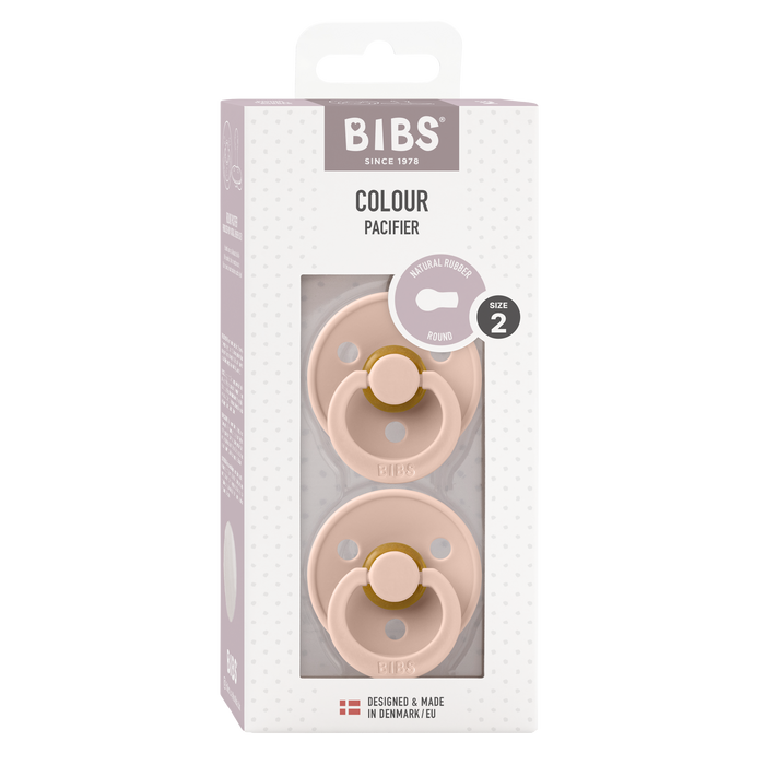 BIBS Pacifier Original 2 Pack - Blush