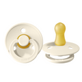 BIBS Pacifier Original - 2-pack in Ivory - Front View on White Background