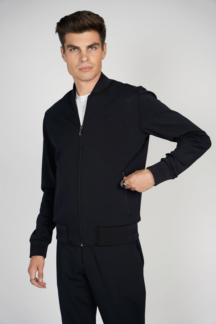 Black Bomber Jacket