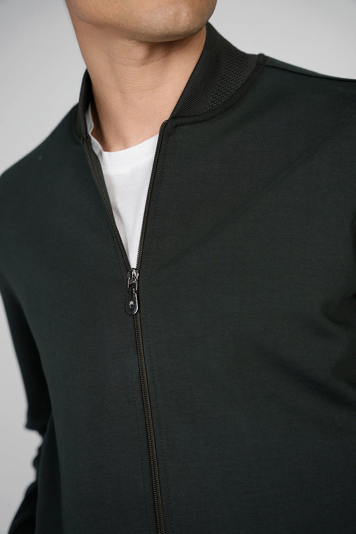 Black Bomber Jacket