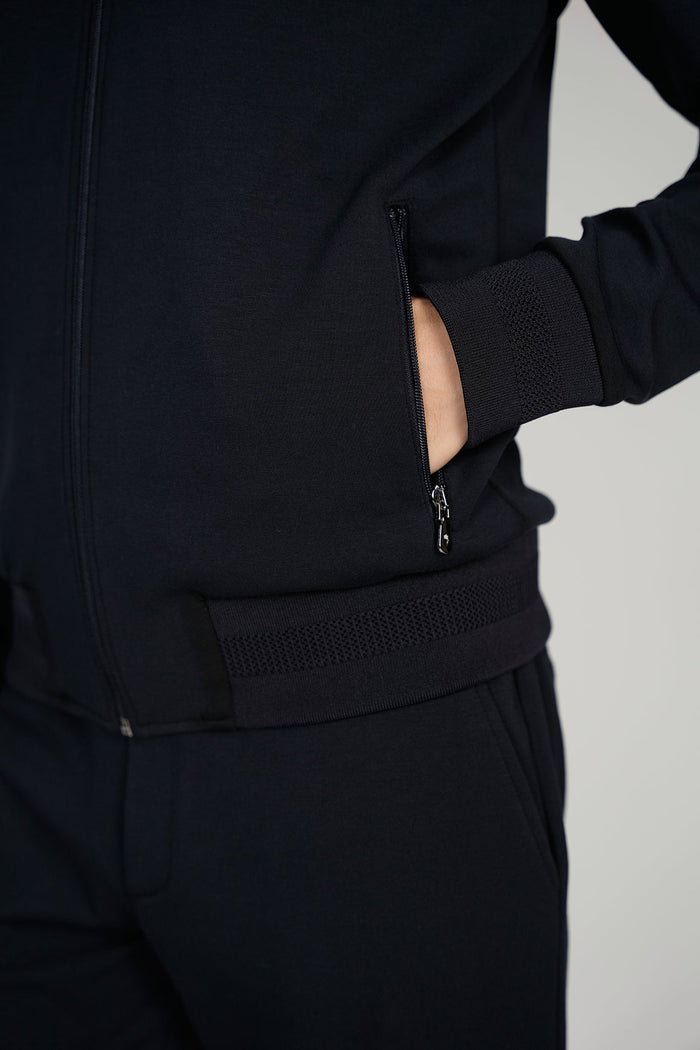 Black Bomber Jacket