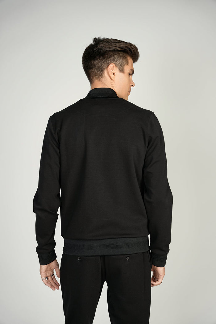 Black Bomber Pants