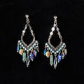 Blazin Roxx Chandelier Earrings Multi Colored