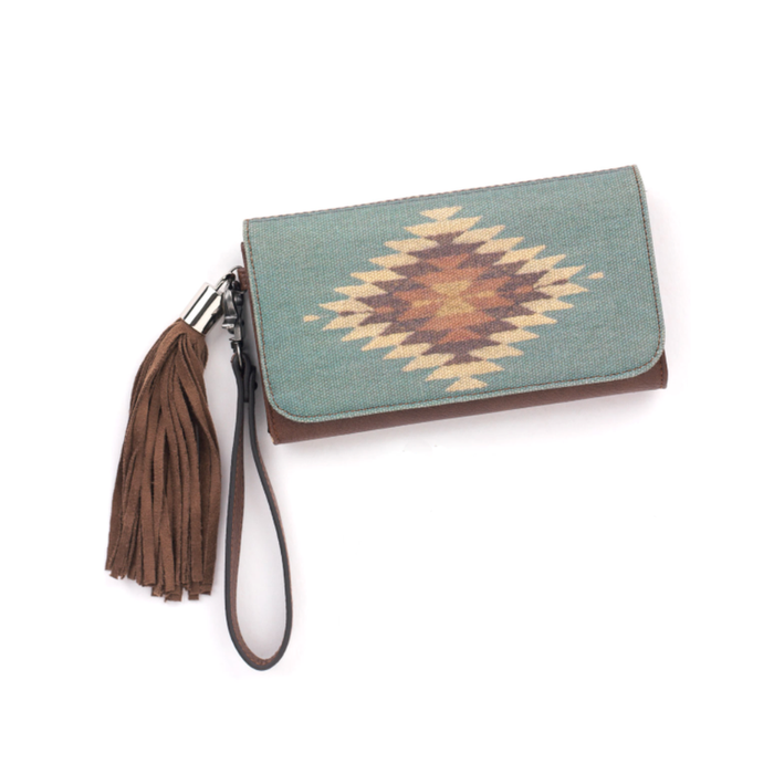 Blazin Roxx Ladies Zapotec Flap Wallet