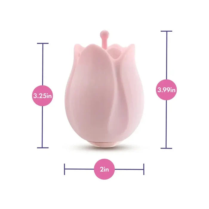 Play With Me Romantic Rose Massager - Rolik®