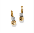 Brighton Meridian Petite Leverback Earrings in Gold