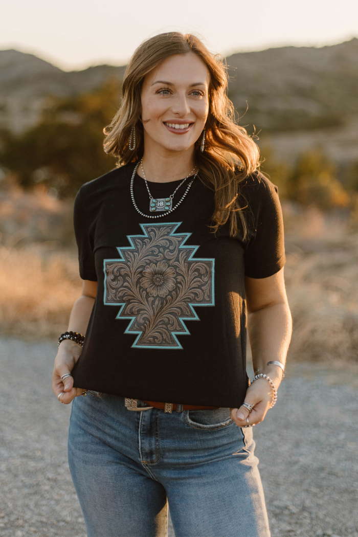 Bronzed Bloom Tee - Sterling Kreek