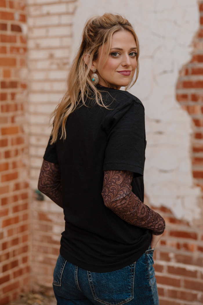 Bronzed Bloom Tee - Sterling Kreek
