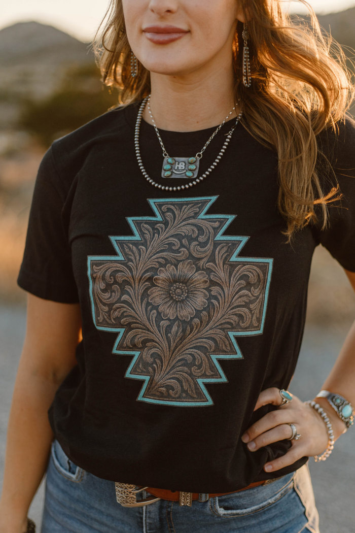 Bronzed Bloom Tee - Sterling Kreek