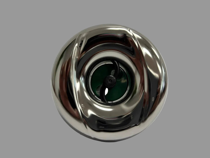 Catalina Spa Spin Jet Face 3" (85.4mm) - Green/ Chrome