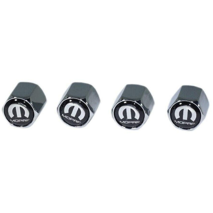 Chrome Valve Stem Tire Caps, Style: MOPAR - ZSPEC Design LLC - Hardware Fasteners - cap, chrysler, dodge, jeep, mopar, tire - zspecdesign.com