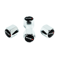 Chrome Valve Stem Tire Caps, Style: NISMO, Black Background - ZSPEC Design LLC - Hardware Fasteners - cap, nismo, tire - zspecdesign.com