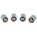 Chrome Valve Stem Tire Caps, Style: Nissan GTR/GT-R - ZSPEC Design LLC - Hardware Fasteners - cap, GT, GT-R, GTR, Nissan, tire - zspecdesign.com