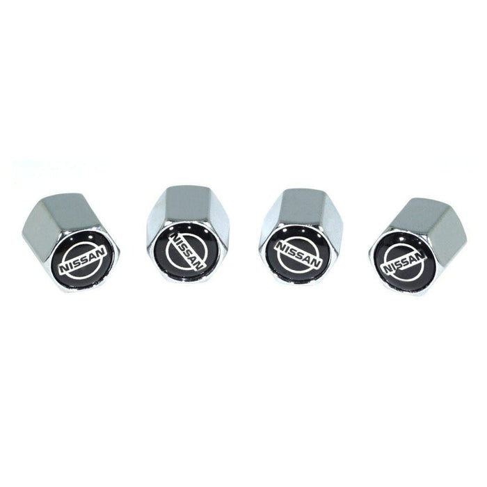 Chrome Valve Stem Tire Caps, Style: Nissan - ZSPEC Design LLC - Hardware Fasteners - cap, nissan, tire - zspecdesign.com