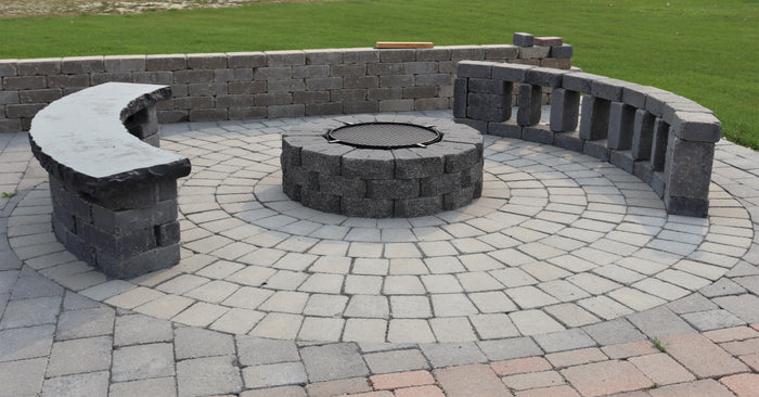 Classic Round Stone Fire Pit