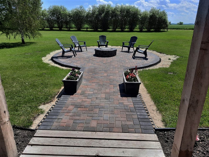 Classic Round Stone Fire Pit