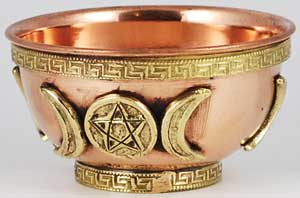 Copper Offering Bowl – view 3