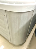 Corner Complete  - Foiled 377x97 x700 White Wash