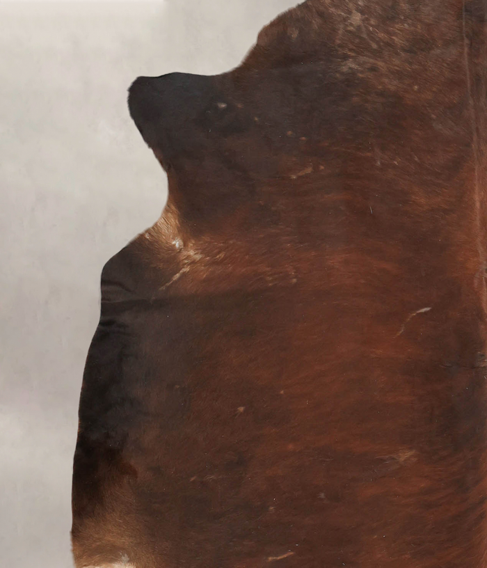 Dark Brindle Cowhide Rug #B4186