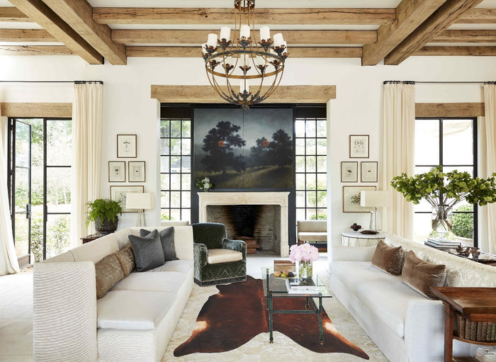 Dark Brindle Cowhide Rug #B4186