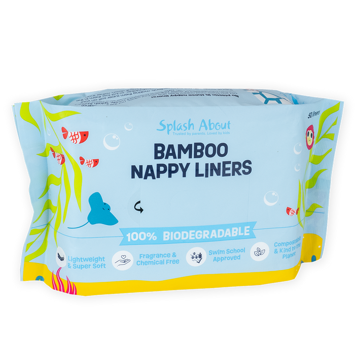 Disposable Diaper Liners 100% Biodegradable (Pack of 50)