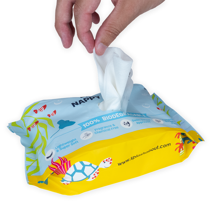 Disposable Diaper Liners 100% Biodegradable (Pack of 50)